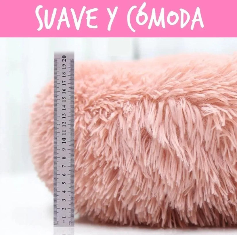 Cama Nube Anti-Estrés - Donut Suave 60cm ☁️💤