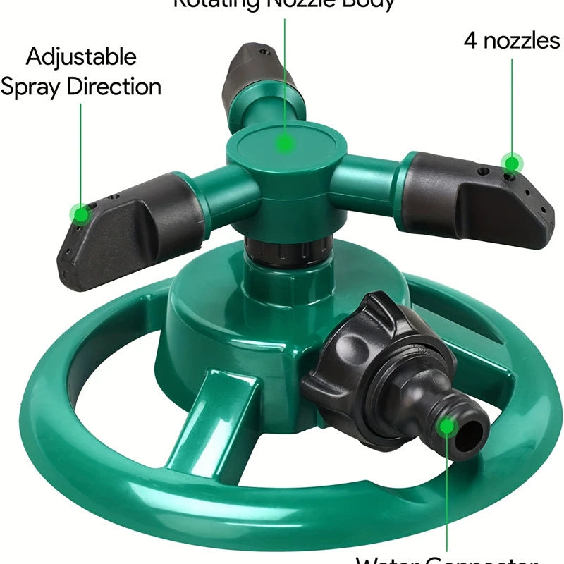 X- ROCIADOR DE AGUA GIRATORIO 360º