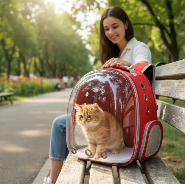 Mochila Transportadora Astronauta - Paseo Seguro y Sin Estrés