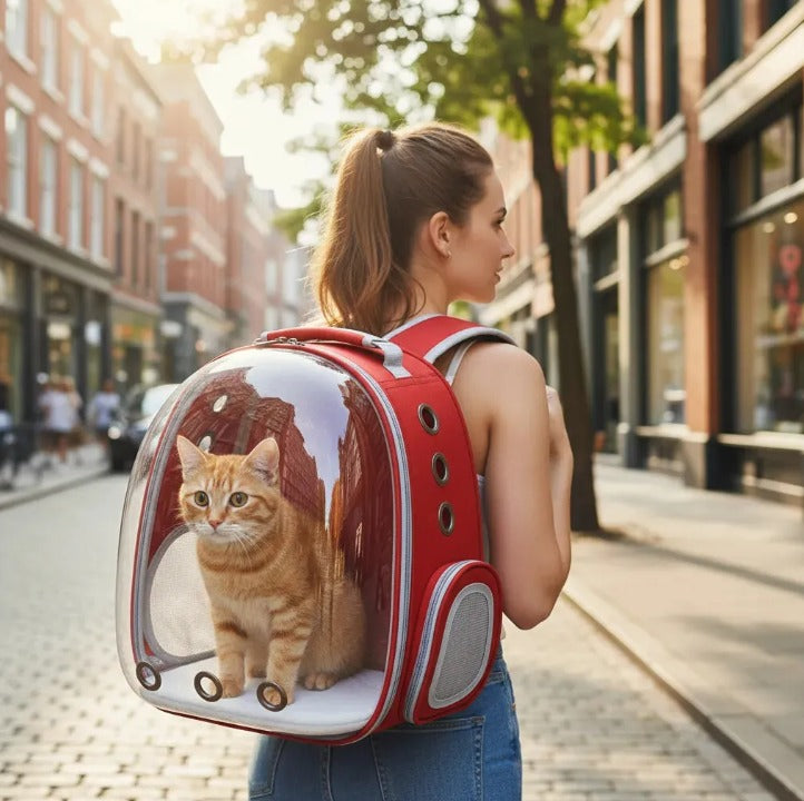 Mochila Transportadora Astronauta - Paseo Seguro y Sin Estrés