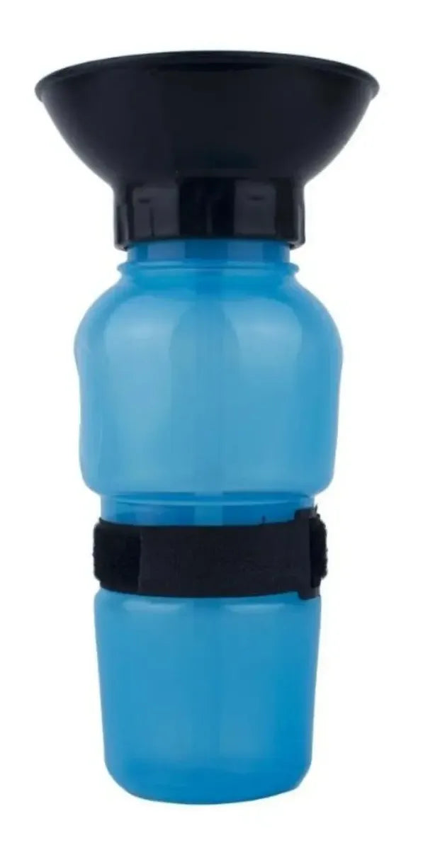 Botella Bebedero Portátil para Perros 2 en 1 - Antiderrames 350ml