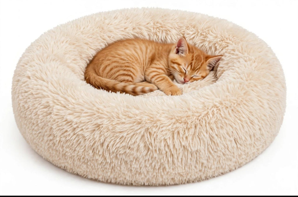 Cama Nube Anti-Estrés - Donut Suave 60cm ☁️💤